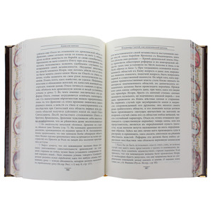 Книга в кожаном переплете "Киевские князья"